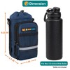 SUN CUBE Water Bottle Holder Strap, Insulated Neoprene Sleeve Bag Carrier, Crossbody Carrying Sling Purse Pouch Pocket Walking Hiking - 4 of 4