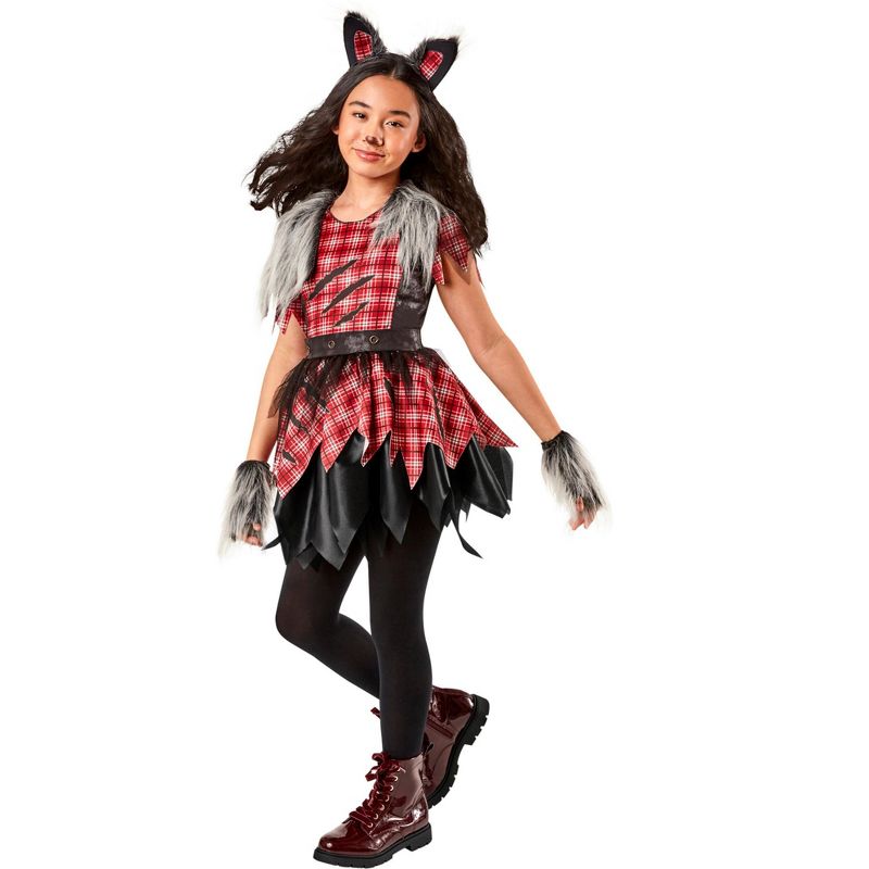 Rubies Girl Werewolf Child Costume, 1 of 3