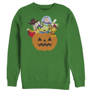 Men's Toy Story Halloween Toy Treats Sweatshirt - 1 of 4