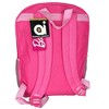 Barbie & Friend 16" Pink Girls Backpack with Front Pocket and side mesh Pockets - 4 of 4