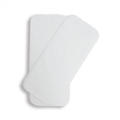 Image of Thirsties | Hemp Cloth Diapers Insert Pack of 4 - White, Small (6-18 lbs)