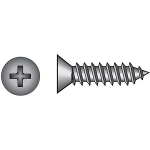 Hillman No. 14 X 3 in. L Phillips Flat Head Sheet Metal Screws 50 pk - 1 of 1