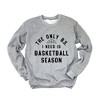 Simply Sage Market Women's Graphic Sweatshirt Basketball Season BS - 3 of 4