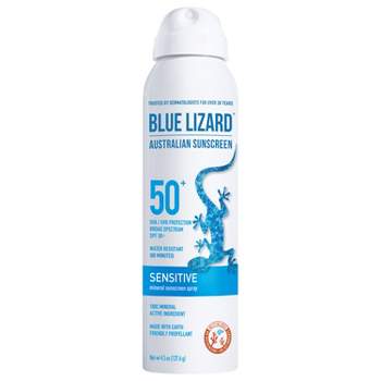 Blue Lizard Sensitive Mineral Sunscreen Spray - SPF 50+ - 4.5 oz