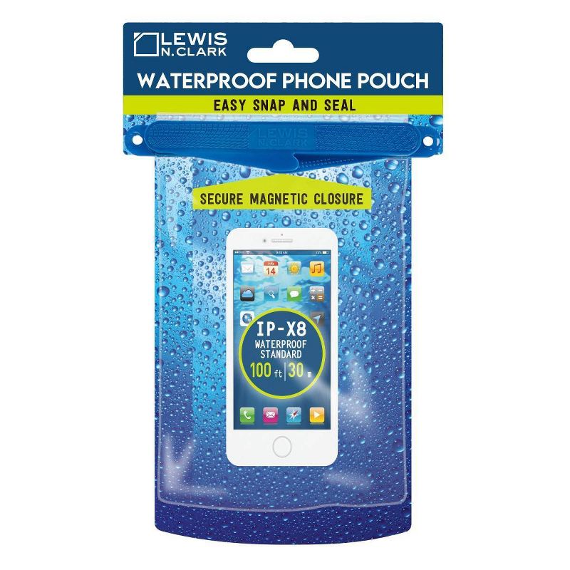 Lewis N. Clark WaterSeals Waterproof Phone Pouch with Magnetic Seal, 5 of 6