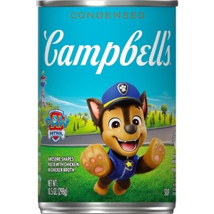 Campbell's PAW Patrol Chicken & Pasta Shapes Soup - 10.5oz - 1 of 4