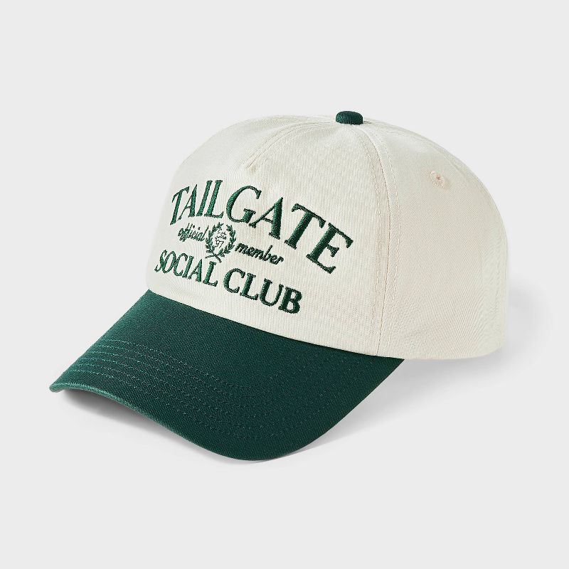 Tail Gate Social Club Two Tone Baseball Hat - Universal Thread™ White/Green