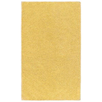 2pc Nylon Washable Bathroom Rug Set Yellow - Garland Rug : Target