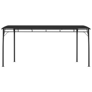 vidaXL Garden Sunshade Awning Patio Gazebo Canopy Pavilion Outdoor Balcony - Anthracite 157.5" x 118.1" x 100.4" - 1 of 4