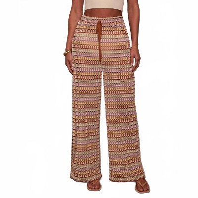 Women's Turks & Caicos Wide Leg Pants - EN CREME