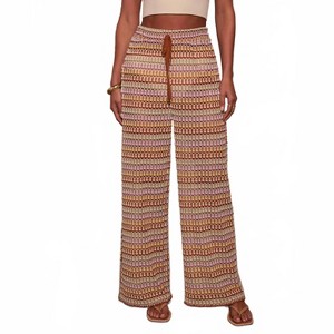 Women's Turks & Caicos Wide Leg Pants - EN CREME - 1 of 4