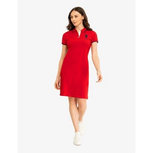 U.S. Polo Assn. Women’s Triple Crown Polo Dress - 1 of 3