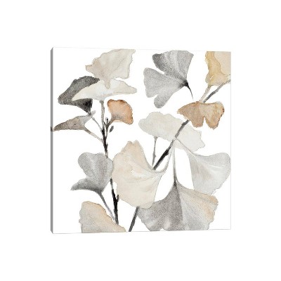 iCanvas Neutral Ginko Stems I by Lanie Loreth Canvas Print Wall Art
