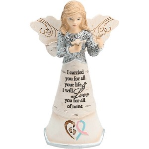 Pavilion Gift Company - I Carried You - 5" Angel Holding Butterflies - Decorative Objects - 1 of 4
