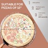 Outdoor Pizza Oven with 12in Rotating Stone, Peel and Cover, Portable Pellet Wood Fired Pizza Maker with Foldable Legs,Backyard, Outdoor Kitchen - 4 of 4