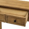NicBex Console Table Sofa Table with 2 Storage Drawers and Bottom Shelf Side Table Easy Assembly for Living Room, Entryway, Foyer - 4 of 4