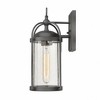 Elk Home Catalonia 1 - Light Wall Light in  Distressed Zinc - 3 of 4