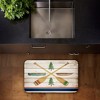 Stupell Industries Exploring Rustic Canoe Paddles Printed Anti-Fatigue Floor Mat, design by Kim Allen, 30"x18" - 2 of 4