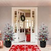 GustoWave 3 Ft Artificial Christmas Tree,Pre-Lit Xmas Tree with Built-in Lighting, Easy Assembly,Holiday Decoration for Home,Indoor Christmas Display - 3 of 4