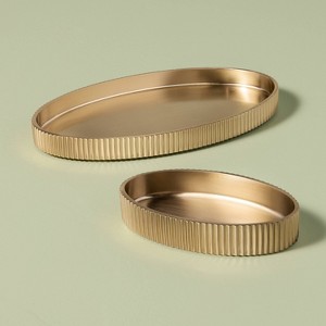 Set de 2 platitos para joyas dorados - Hearth & Hand™ with Magnolia