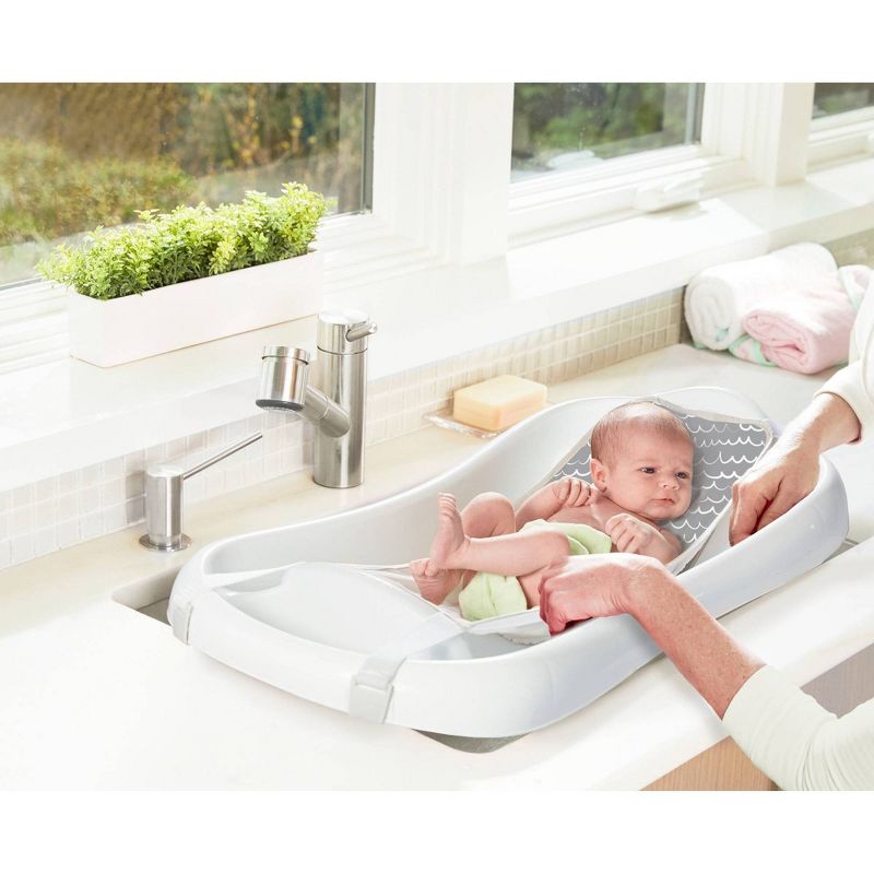 The First Years Sure Comfort Deluxe Newborn-to-Toddler Tub with Sling, 3 of 6