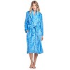 Casual Nights Women's Fleece Long Sleeve Plush Robe - 2 of 4