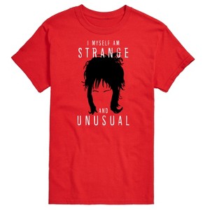 Men's - Beetlejuice - Lydia Deetz I Myself Am Strange and Unusual Short Sleeve Graphic T-Shirt - 1 of 4