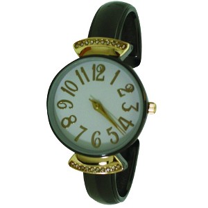 Olivia Pratt Every Day Large Numbers Dial Metal Bangle Watch - 1 of 4