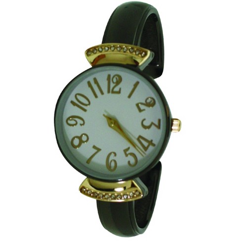 Ladies watch with hot sale large numbers