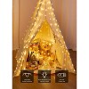 Itopfox 300 LED Fairy Curtain Lights with Remote, 8 Lighting Modes, USB Plug in, Warm White String Lights for Christmas Bedroom, Weddings, Dorm Decor - 3 of 4