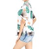 HAPPY BAY Button Down Shirt Casual Summer Beach Party Blouses Shirt Blouse Short Sleeve Button Up Dress Hawaiian Shirts Tank Top Women - 2 of 4