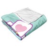Sanrio Badtz Maru Super Cool Silk Touch Throw Blanket - 3 of 4