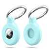 SAHARA - EasyClip Silicone Case for Apple AirTag - Glow Blue - 2 of 4