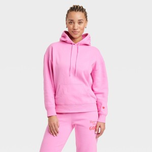 Women's Leisure Studio Graphic Hoodie Pullover Sweatshirt - Universal Thread™ - 1 of 3