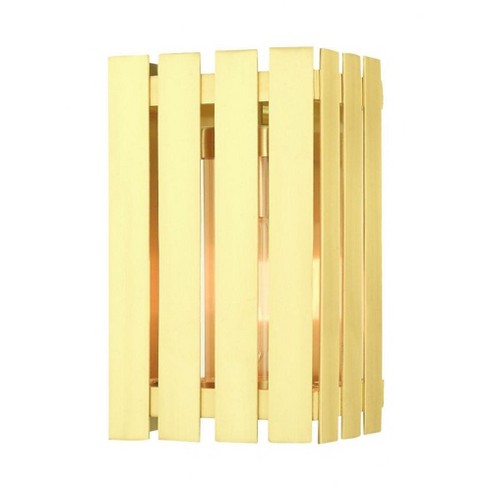 Livex Lighting Greenwich 1 - Light Wall Light in  Satin Brass - image 1 of 2