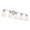 Livex Lighting Somerville 5 - Light Vanity in  Polished Chrome - 4 of 4