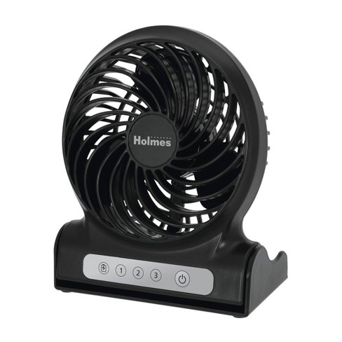 Personal Rechargeable Fan Black Holmes Target