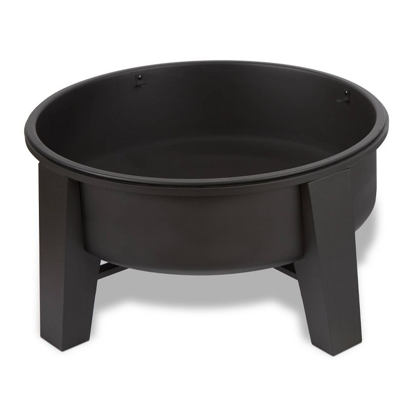 Forsyth Fire Pit - Black - Real Flame, 5 of 11