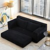 Lycvki Convertible 2-in-1 Design Sofa with Memory Foam and Steel Frame - 2 of 4