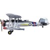 Fairey Swordfish Mk I Bomber Aircraft "FAA Historic Flight" Royal Navy 1/72 Diecast Model Airplane by Oxford Diecast - 2 of 4