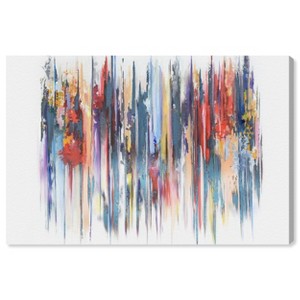 Art Remedy Doll Memories - Vibrant Reverie Reflections Colorful Abstract Wall Art Unframed - 1 of 4