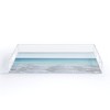 Henrike Schenk - Travel Photography Blue Beach Umbrellas Photo Acrylic Tray -Deny Designs - 2 of 4
