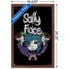Trends International Sally Face - Crossed Guitars Framed Wall Poster Prints - 3 of 4