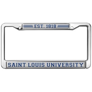 Saint Louis University School Logo Full Size Standard License Plate Metal Frame - 1 of 4