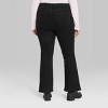 Women's Low-Rise Flare Jeans - Wild Fable™ Black Clean - image 3 of 3