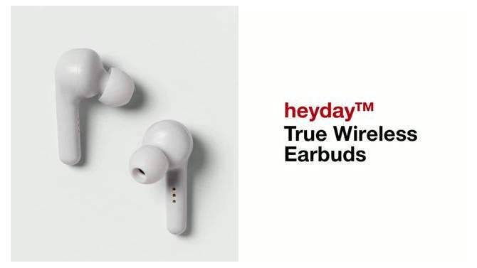 True Bluetooth Wireless Earbuds - heyday™, 2 of 9, play video