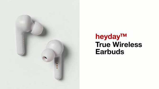 True Bluetooth Wireless Earbuds - heyday™, 2 of 9, play video