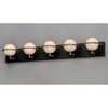 Maxim Lighting Revolve 5 - Light Vanity in  Black/Gold - 4 of 4