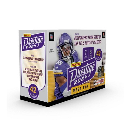 NFL 2024 Panini Prestige Football Mega Box Collectible Trading Cards