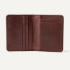 Generic Essentials Men's Leather Casual Card Case Bifold Wallet, Brown, One Size - 2 of 4